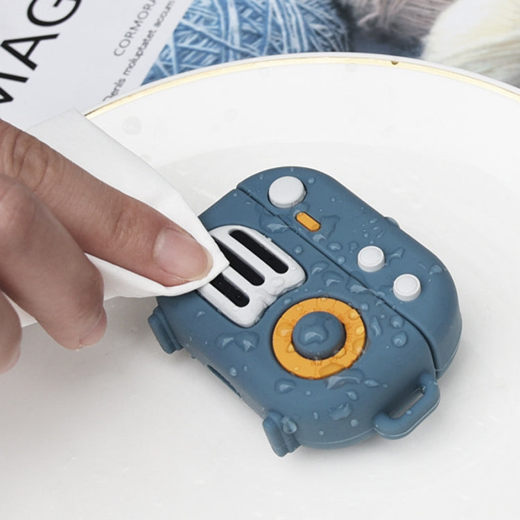 Custodia in silicone per AirPods Pro con accesso ricarica
