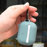 Custodia in silicone per AirPods Pro con accesso ricarica