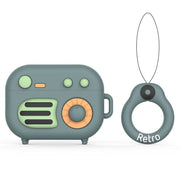 Custodia silicone retro per AirPods Pro