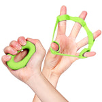 TF122 Set di 2 anelli di presa in silicone 2 in 1 + set di dispositivi di presa, TF122 (Green), TF122 (Blue), TF122 (Orange)