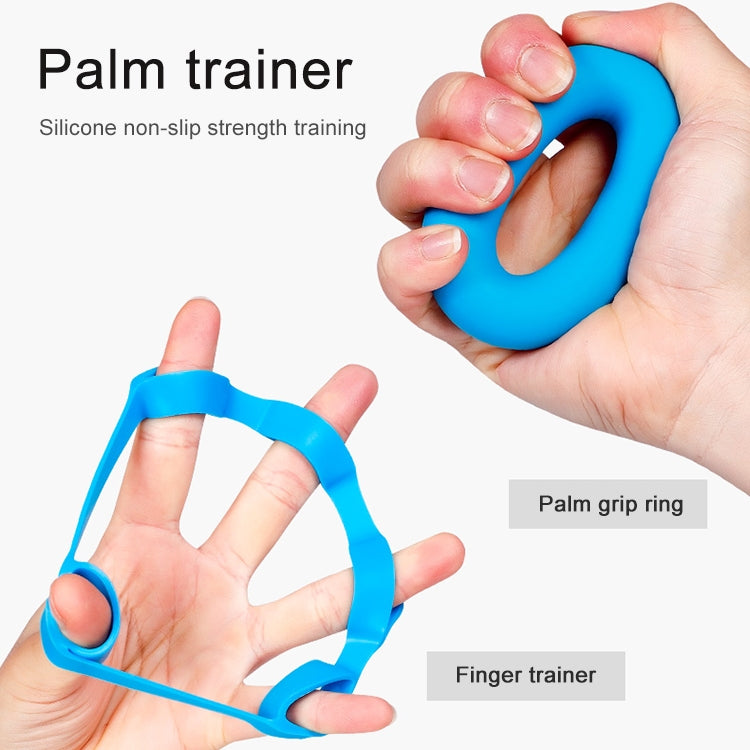 TF122 Set di 2 anelli di presa in silicone 2 in 1 + set di dispositivi di presa, TF122 (Green), TF122 (Blue), TF122 (Orange)