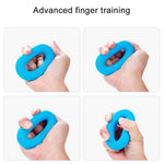 TF122 Set di 2 anelli di presa in silicone 2 in 1 + set di dispositivi di presa, TF122 (Green), TF122 (Blue), TF122 (Orange)