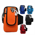 Borsa da braccio per cellulare da corsa Manica da braccio sportiva per cellulare, 10.5x19cm (Red), 10.5x19cm (Black), 10.5x19cm (Orange), 10.5x19cm (Light Blue), 10.5x19cm (Navy Blue)
