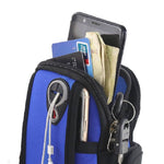 Borsa da braccio per cellulare da corsa Manica da braccio sportiva per cellulare, 10.5x19cm (Red), 10.5x19cm (Black), 10.5x19cm (Orange), 10.5x19cm (Light Blue), 10.5x19cm (Navy Blue)