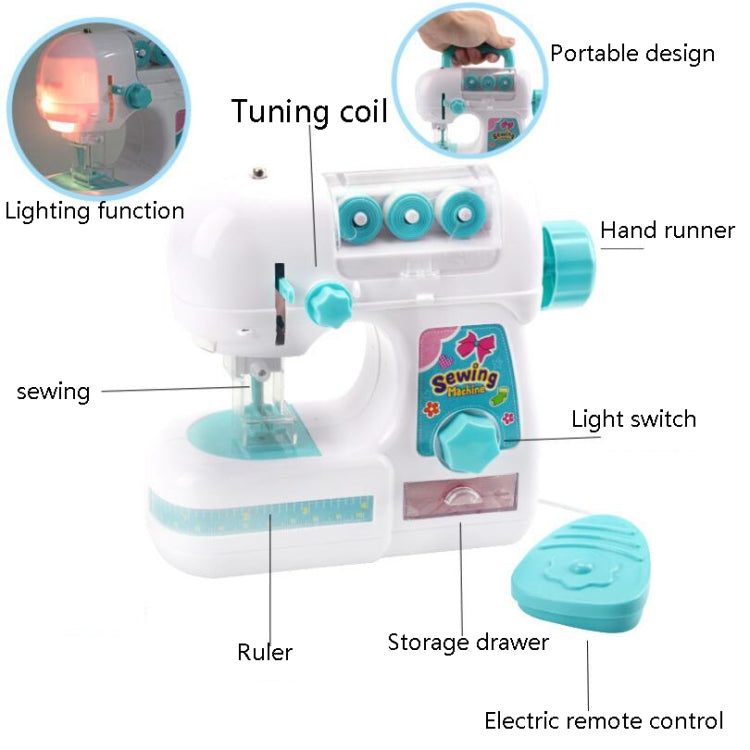Macchina da cucire elettrica giocattolo per bambini