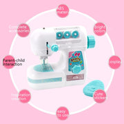 Macchina da cucire elettrica per ragazze Piccoli elettrodomestici Giocattoli Giocattolo per bambini, 7923 Small Size, 7920 Medium Size