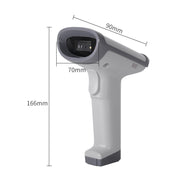 Deli 14950 Pistola per scansione per catering per supermercati, scanner monodimensionale e bidimensionale, Wired (Black), Wired (White), Wireless (Black), Wireless (White)