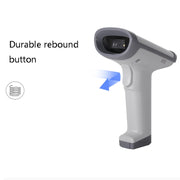 Deli 14950 Pistola per scansione per catering per supermercati, scanner monodimensionale e bidimensionale, Wired (Black), Wired (White), Wireless (Black), Wireless (White)
