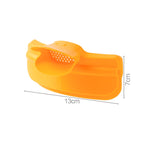 5 pezzi di utensili da cucina a prova di fuoriuscite Pentole e padelle Deflettore per bordi Deflettore per liquidi a becco d'anatra Dispositivo per versare il beccuccio, Pots And Pans Edge Deflector