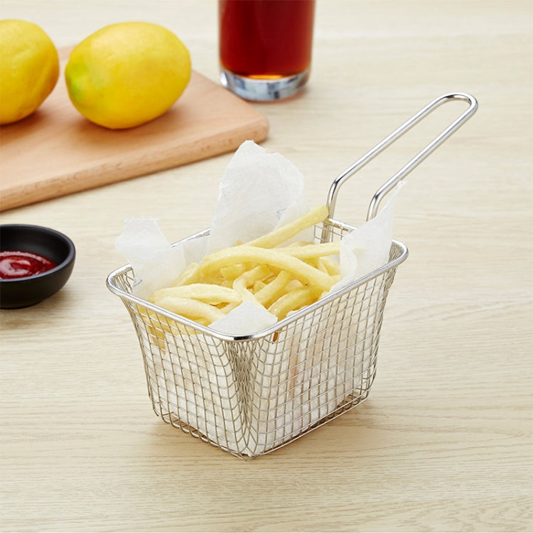 Piatto per pane snack ristorante mini cestino per patatine fritte in acciaio inossidabile, J13446S, J13446L, J13443S, J13443L, J13447M, J13448S, J13448L, J13442S, J13449