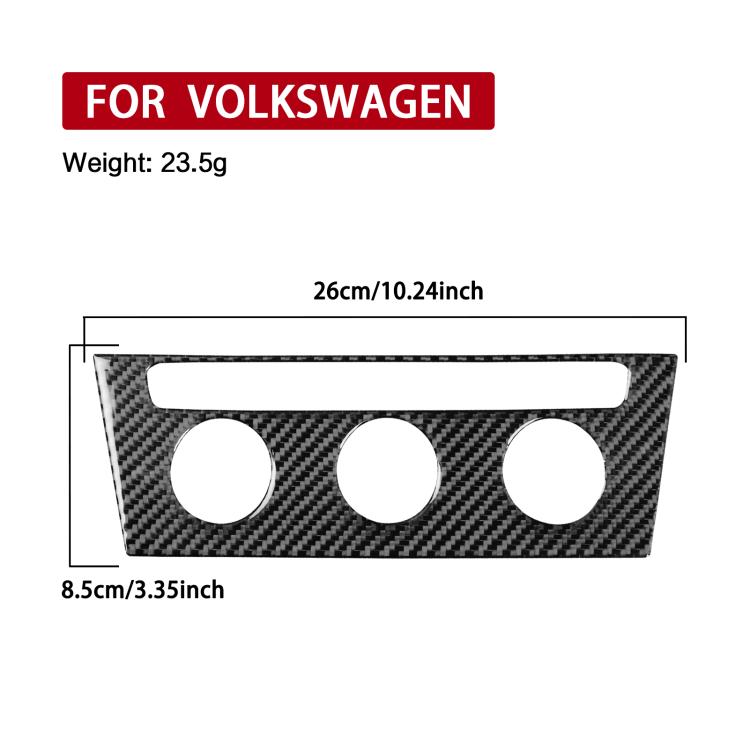 Adesivo per pannello climatizzatore Volkswagen Magotan/CC con guida a sinistra
