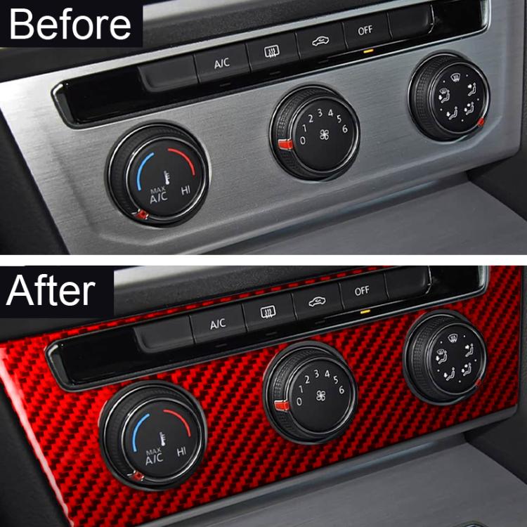Adesivo per pannello climatizzatore Volkswagen Magotan/CC con guida a sinistra