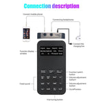 Cambia voce universale mini scheda audio per telefoni e PC