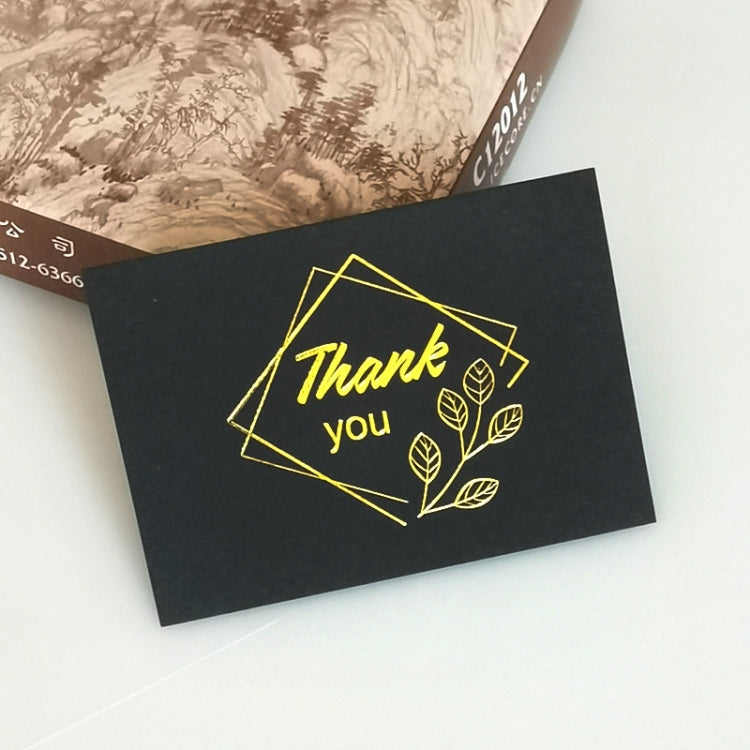 Biglietto di benedizione per matrimonio da 150 pezzi Biglietto di ringraziamento Biglietto di decorazione regalo Biglietto di auguri con fiore abbronzante, Blessing （White）, Thank You （White）, Love You （White）, Happy Birthday （White）, Blessing （Black） ...