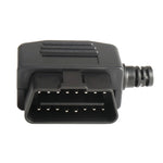 5 PCS 16PIN Connettore maschio per auto Connettore OBD2 Spina + Shell + Line Card + Vite OBD Plug J1962M, OBD Plug