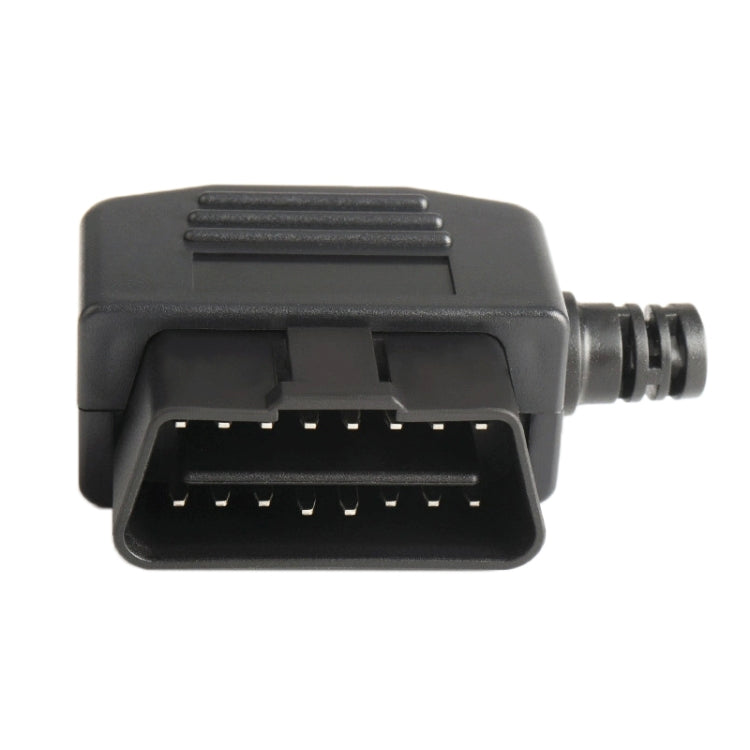 5 PCS 16PIN Connettore maschio per auto Connettore OBD2 Spina + Shell + Line Card + Vite OBD Plug J1962M, OBD Plug