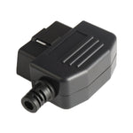 5 PCS 16PIN Connettore maschio per auto Connettore OBD2 Spina + Shell + Line Card + Vite OBD Plug J1962M, OBD Plug