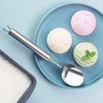2 cucchiaini da gelato in acciaio inossidabile 304, cucchiaini da dessert, Ice-Cream Scoop