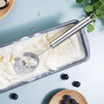 2 cucchiaini da gelato in acciaio inossidabile 304, cucchiaini da dessert, Ice-Cream Scoop