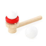 Set 3 soffiatori a sfera in legno per bambini 3-6 anni