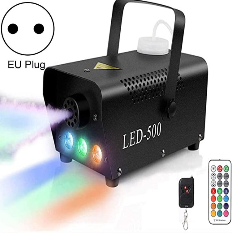 ZQ-B317 500W LED a colori telecomandati macchina del fumo colore generatore di fumo illuminazione da palco illuminazione bar, US Plug, UK Plug, EU Plug, AU Plug