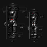 Equipaggiamento protettivo per moto SULAITE Attrezzatura per parabrezza caldo anticaduta per quattro stagioni,, Knee Pads+Elbow Pads, Knee Pads