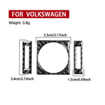 Set di 3 adesivi per pannello orologio per Volkswagen Magotan/CC con guida a sinistra