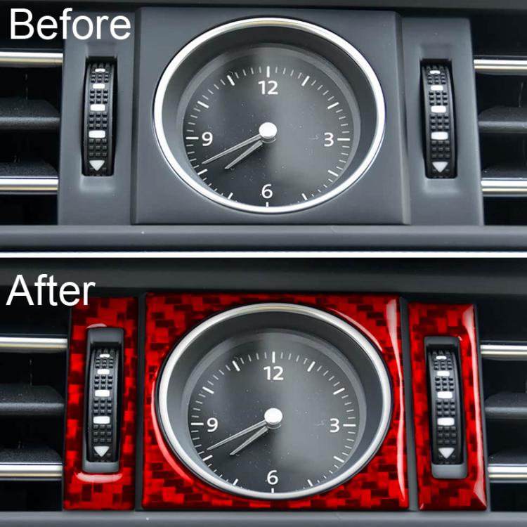 Set di 3 adesivi per pannello orologio per Volkswagen Magotan/CC con guida a sinistra