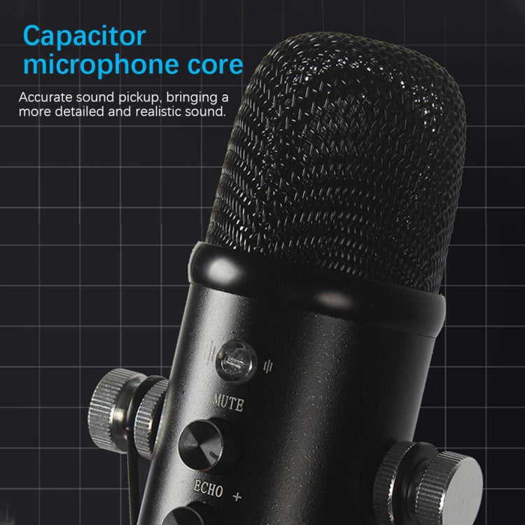 Microfono a condensatore USB BM-86 per registrazione vocale