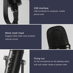 Microfono a condensatore USB BM-86 per registrazione vocale
