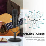 Microfono a condensatore USB BM-86 per registrazione vocale