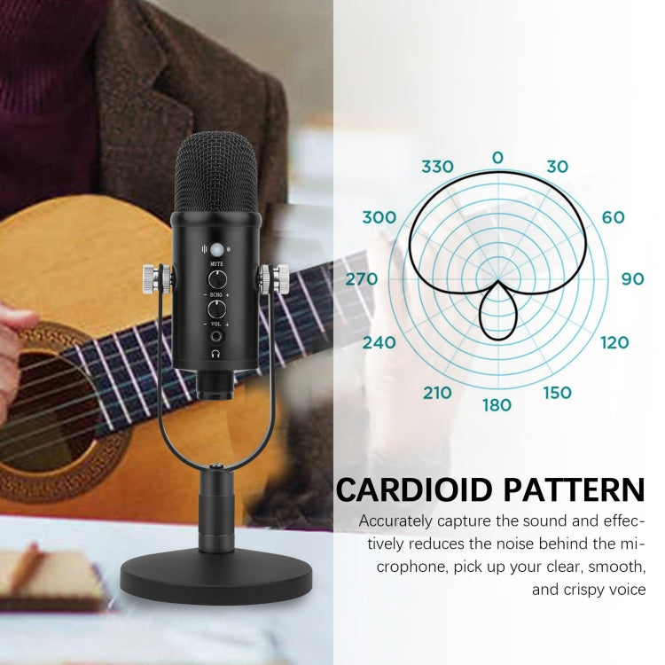 Microfono a condensatore USB BM-86 per registrazione vocale