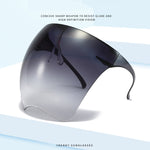 Occhiali protettivi anti-sputo integrati per uomini e donne, protezione a tutto tondo, visiera antiappannamento, Sunscreen Sunglasses(Gradient Gray), Sunscreen Sunglasses(Gradient Blue), Sunscreen Sunglasses(Gradient Tea)                               ...
