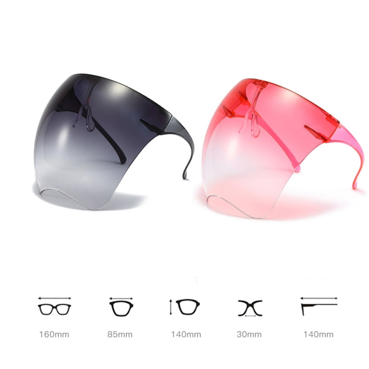 Occhiali protettivi anti-sputo integrati per uomini e donne, protezione a tutto tondo, visiera antiappannamento, Sunscreen Sunglasses(Gradient Gray), Sunscreen Sunglasses(Gradient Blue), Sunscreen Sunglasses(Gradient Tea)                               ...