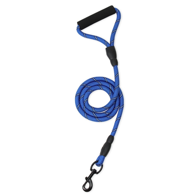 Guinzaglio riflettente per animali domestici da 2 pezzi, per cani di taglia media e grande, Blue, Black, Red