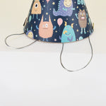 20 cappelli carini per bambini abbronzanti per compleanno, decorazione per torte, decorazioni per feste, Cats, Unicorn, Wave Point, Daisy, Happy Birthday, Star & Moon Bronzing, Golden Ball Cap Happy Birthday, Golden Ball Cap 2 Monster                  ...
