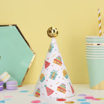 20 cappelli carini per bambini abbronzanti per compleanno, decorazione per torte, decorazioni per feste, Cats, Unicorn, Wave Point, Daisy, Happy Birthday, Star & Moon Bronzing, Golden Ball Cap Happy Birthday, Golden Ball Cap 2 Monster                  ...