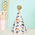 20 cappelli carini per bambini abbronzanti per compleanno, decorazione per torte, decorazioni per feste, Cats, Unicorn, Wave Point, Daisy, Happy Birthday, Star & Moon Bronzing, Golden Ball Cap Happy Birthday, Golden Ball Cap 2 Monster                  ...