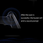 Scanner barcode laser con cavo e wireless per negozi