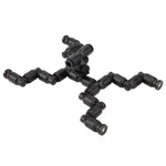 Spruzzatore atomizzatore per terrario con 4 ugelli rotanti