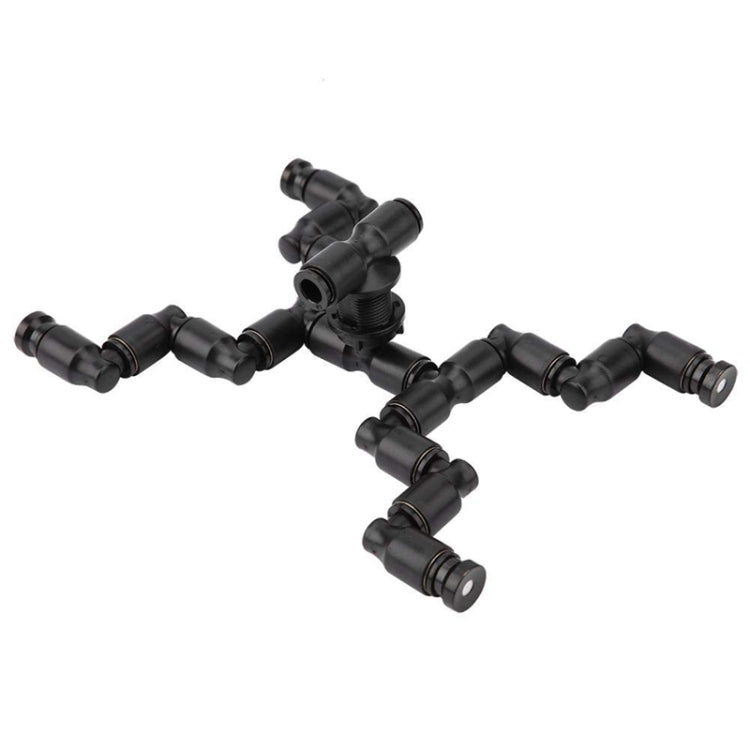 Spruzzatore atomizzatore per terrario con 4 ugelli rotanti