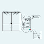 Pompa spray MIUS B150 con manometro per irrigazione