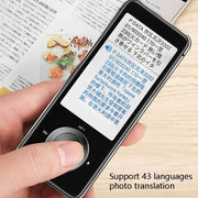 Traduttore Hishell M9 Offline Multilingue Viaggi all'estero Traduttore simultaneo intelligente portatile, M9