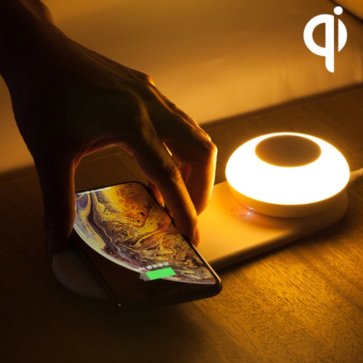 VN003 Lampada da scrivania a LED a ricarica wireless multifunzionale Luce notturna con oscuramento del tocco magnetico separato, VN003