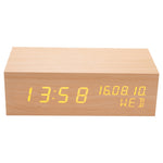 Orologio in legno con altoparlante Bluetooth