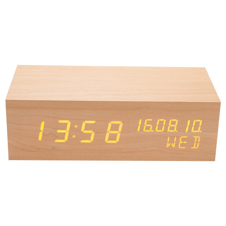 Orologio in legno con altoparlante Bluetooth