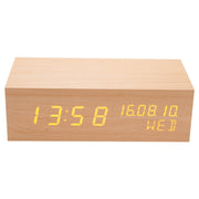 Orologio in legno con altoparlante Bluetooth