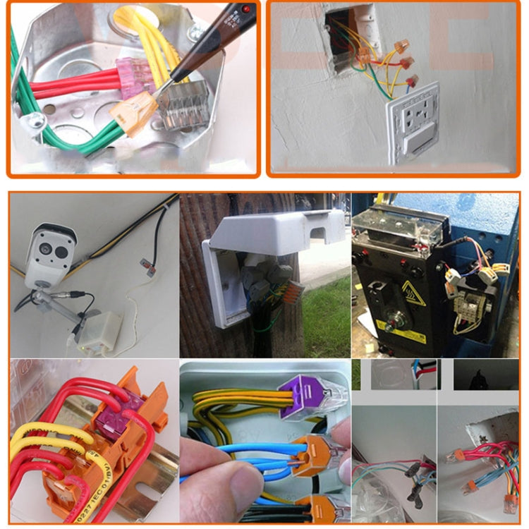 Morsettiera 2 poli VSE-412W con connessione push-in