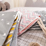 Altalena per bambini, cesto sospeso per interni ed esterni, amaca per cartoni animati per la casa, 100x130cm Yellow, 100x130cm Pink, 100x130cm Gray