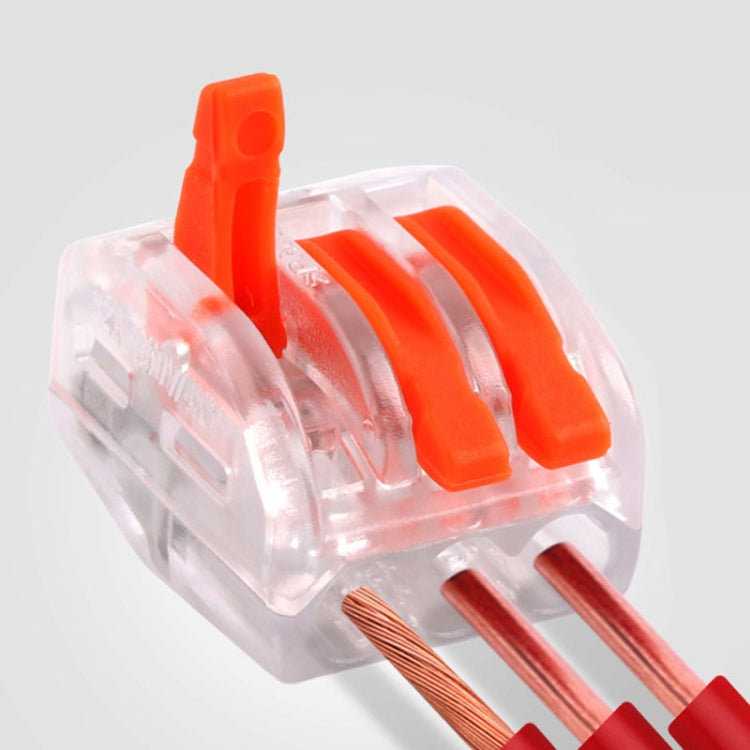 Terminale plastica VSE-413W per cablaggio 3 poli 32A